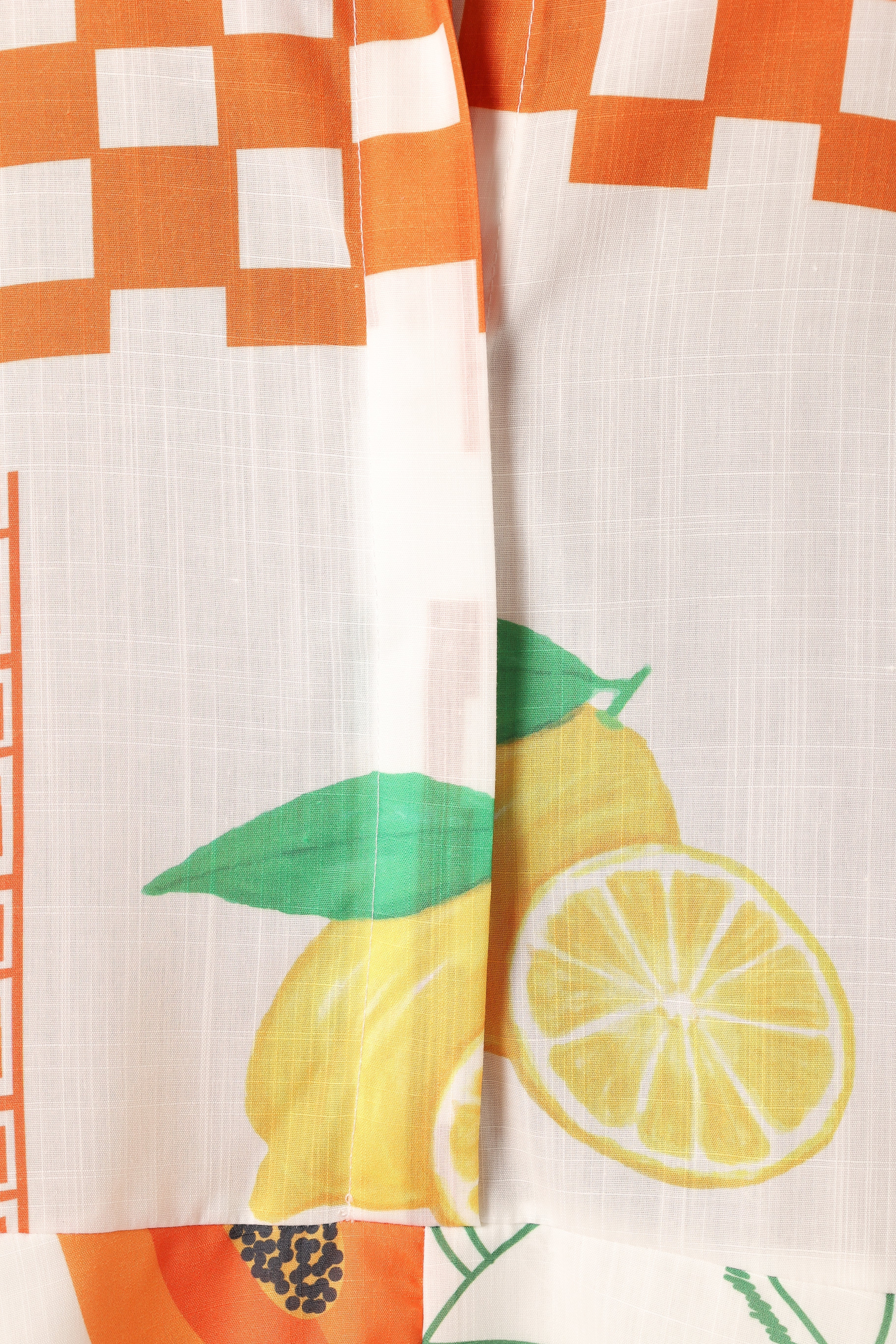 Sebastian Romper - White Orange-Rgtroy