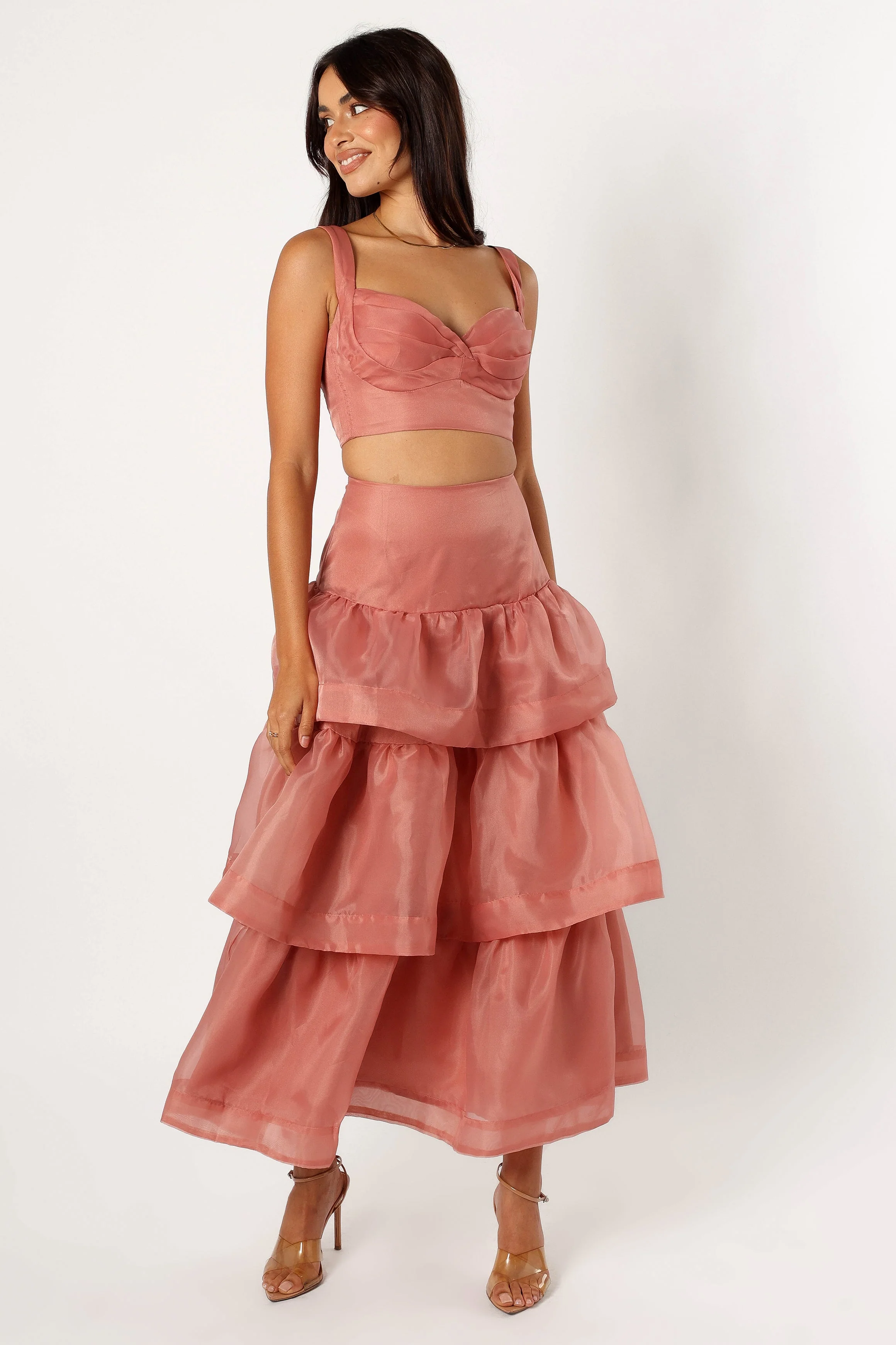 Florence Skirt Set - Dusty Rose-Rgtroy