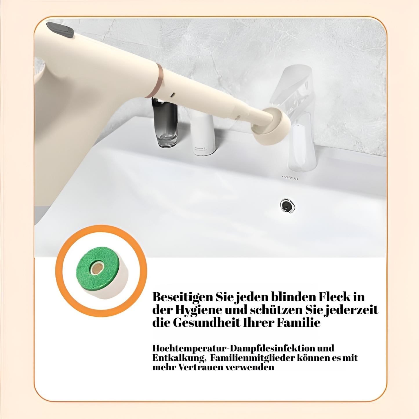 Hochtemperatur- und Hochdruckdampfreiniger