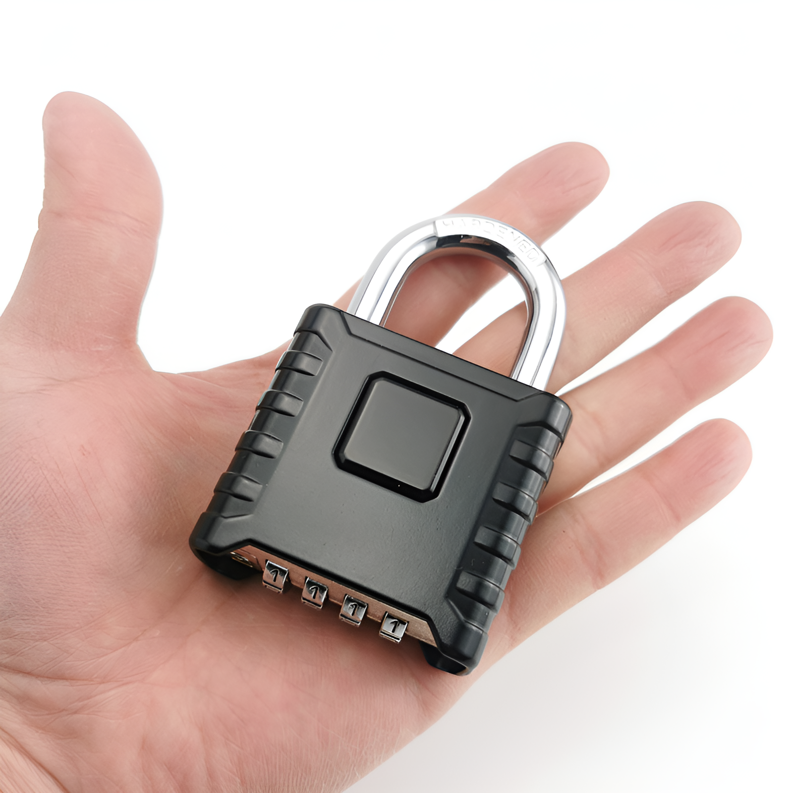 Großes regensicheres Zahlenschloss für Außentore, Lagerhallen und LKWs