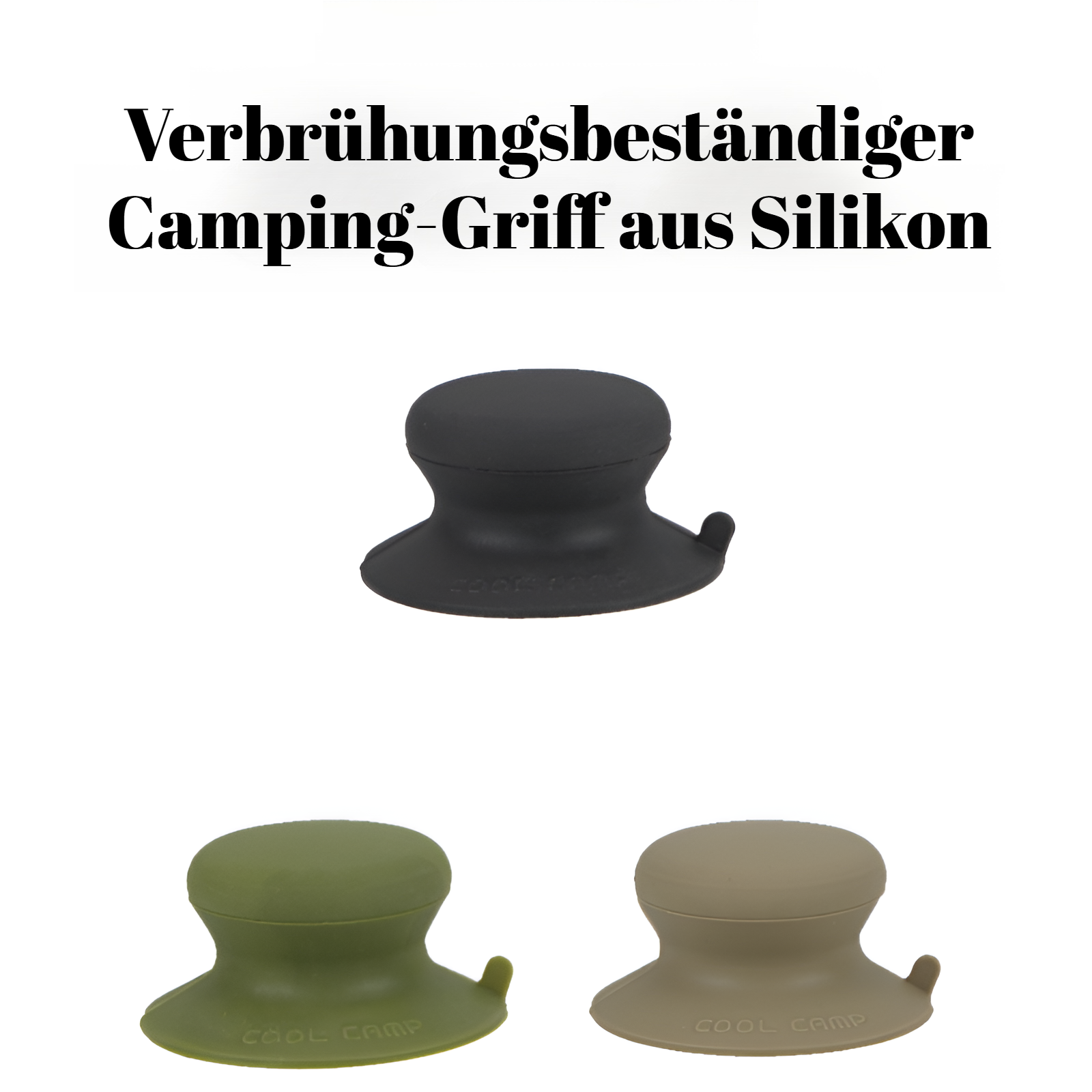 Multifunktionaler Topfdeckelgriff – Anti-Verbrühung, Silikon-Saugnapf, Handyhalter