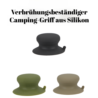 Multifunktionaler Topfdeckelgriff – Anti-Verbrühung, Silikon-Saugnapf, Handyhalter