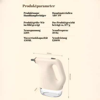 Hochtemperatur- und Hochdruckdampfreiniger