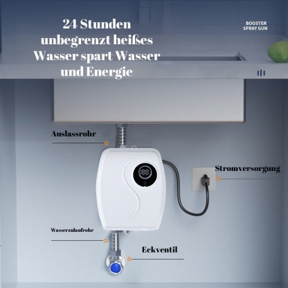 Elektrischer Durchlauferhitzer Küchen-Warmwasserbereiter Elektrischer Durchlauferhitzer