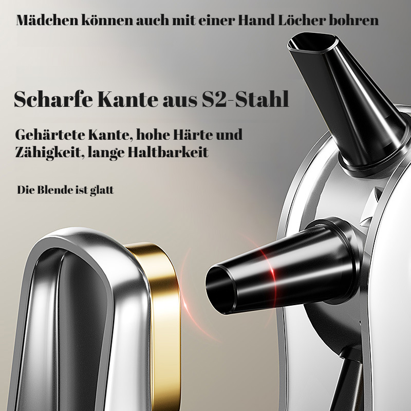 Gürtel-Lochzange im deutschen Design, arbeitssparend