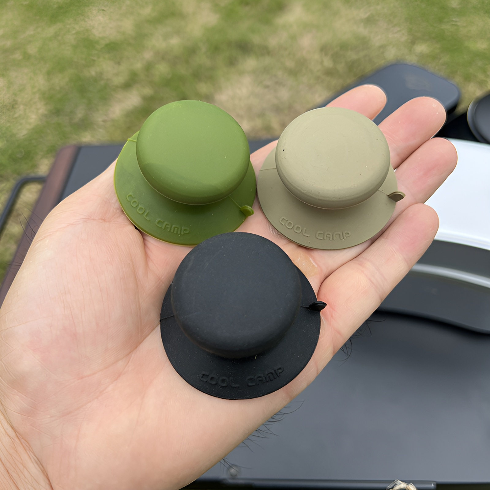 Multifunktionaler Topfdeckelgriff – Anti-Verbrühung, Silikon-Saugnapf, Handyhalter