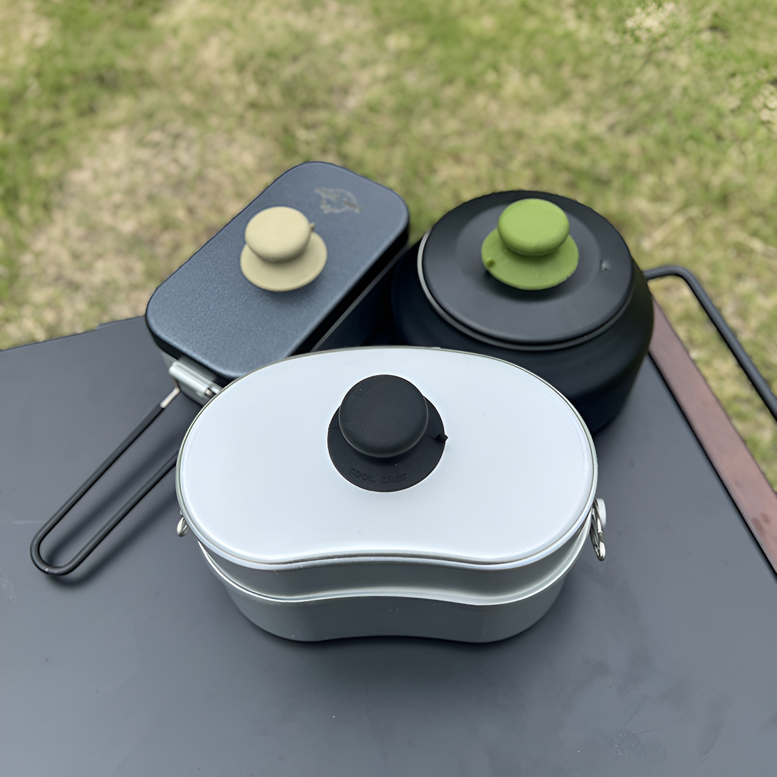 Multifunktionaler Topfdeckelgriff – Anti-Verbrühung, Silikon-Saugnapf, Handyhalter