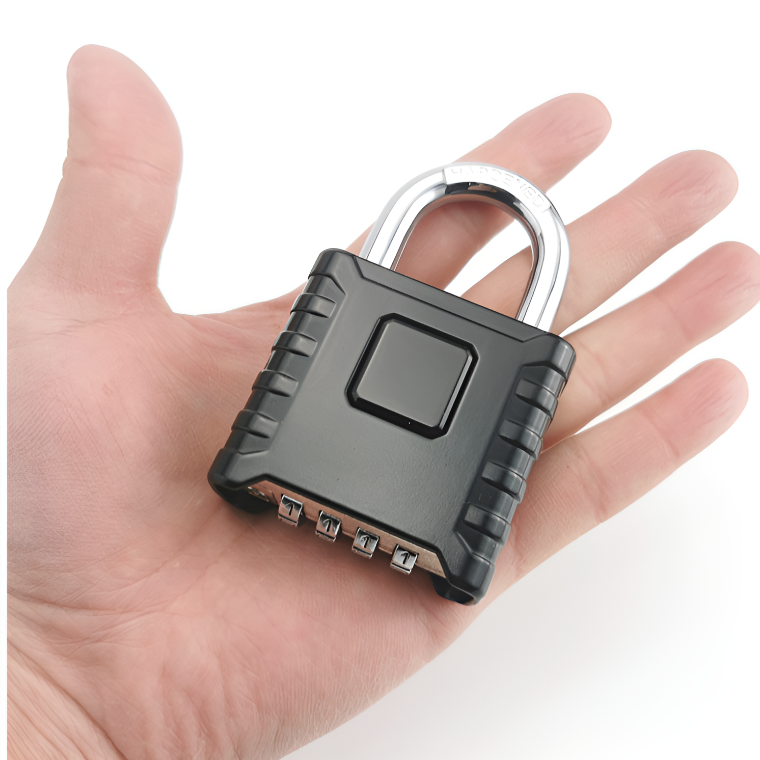 Großes regensicheres Zahlenschloss für Außentore, Lagerhallen und LKWs