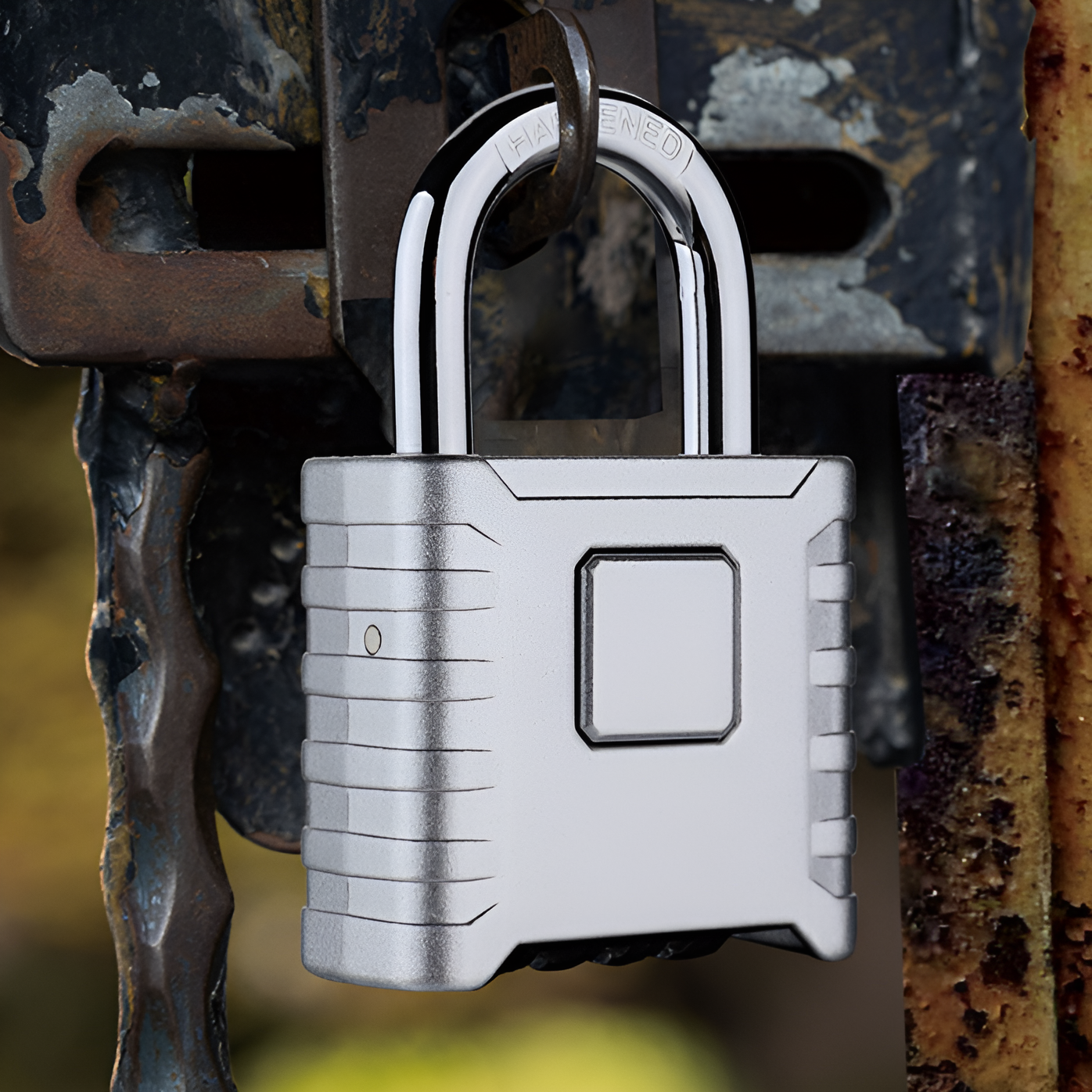 Großes regensicheres Zahlenschloss für Außentore, Lagerhallen und LKWs