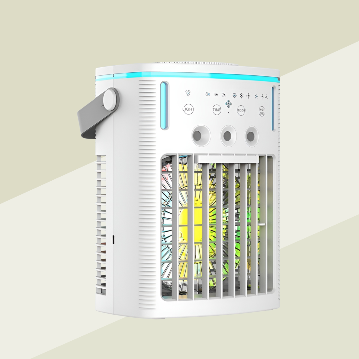 Mini chłodnica powietrza do domu z 1-litrowym zbiornikiem na wodę