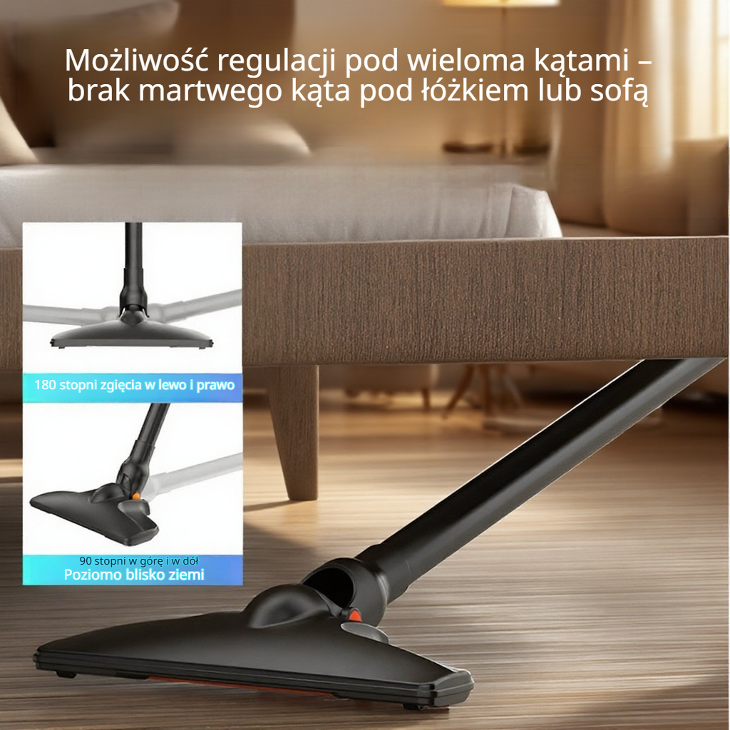 Przenośny wielofunkcyjny odkurzacz ręczny do wnętrz bezpyłowy