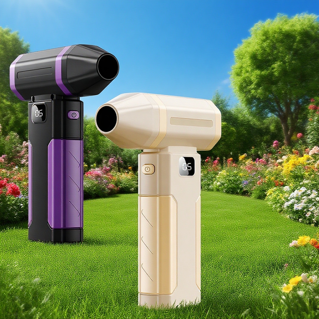 Potężna suszarka do włosów ręczna z turbiną, dmuchawa do czyszczenia kurzu samochodowego