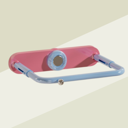 Półka na umywalkę z teleskopowym uchwytem na przyssawki