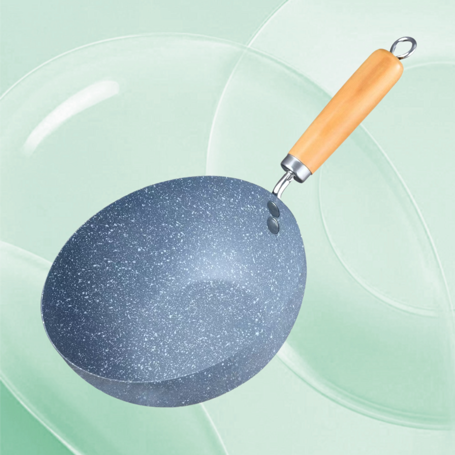 Extra thick wheat stone frying pan omelette pan Japanese kitchenware