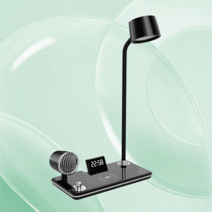 ThreeSpeed Adjustable Desk Lamp Wireless Charging Office MultiFunction