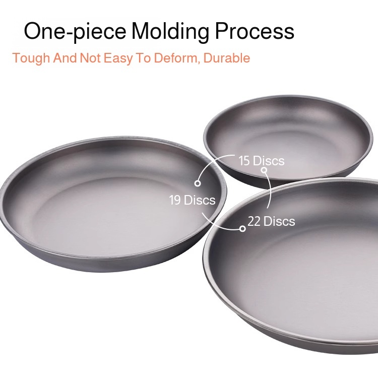 Portable Tableware Spring Tour Portable Vegetable and Fruit Plates