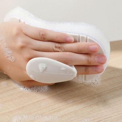 Washable Bathroom brush Tile Brush decontamination Sponge wipe Easy to disassemble and replace Scrub