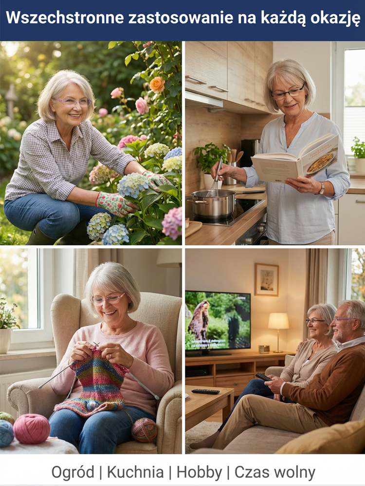 Niemieckie Inteligentne Okulary ProgresywneAutofocus™ | Automatyczna Regulacja Ostrości | Filtr Blue Light | Zestaw 1+1 Gratis 👓🇩🇪