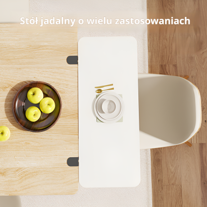 Artefakt rozszerzający do stołu komputerowego, składane wsparcie na rękę