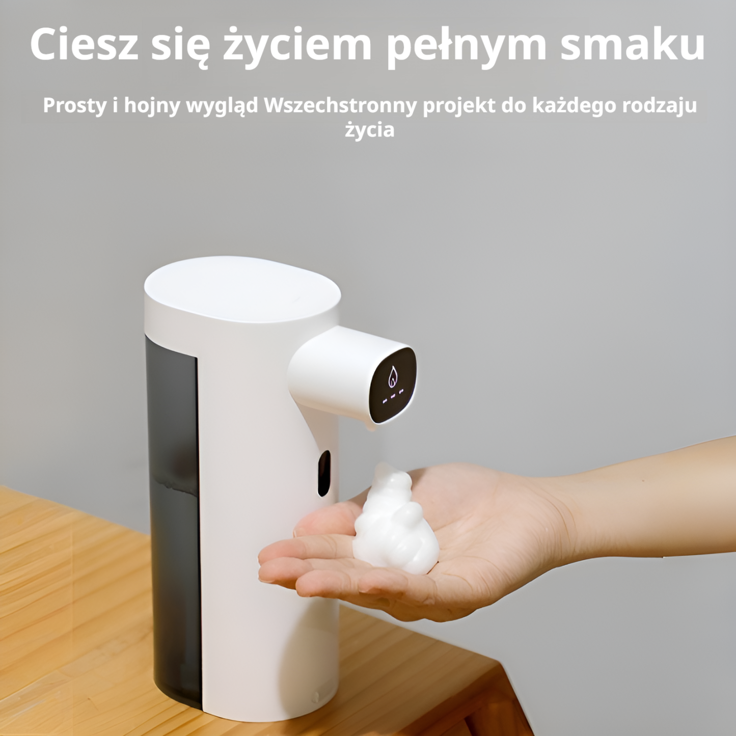  Automatyczny dozownik mydła w piance z czujnikiem ruchu