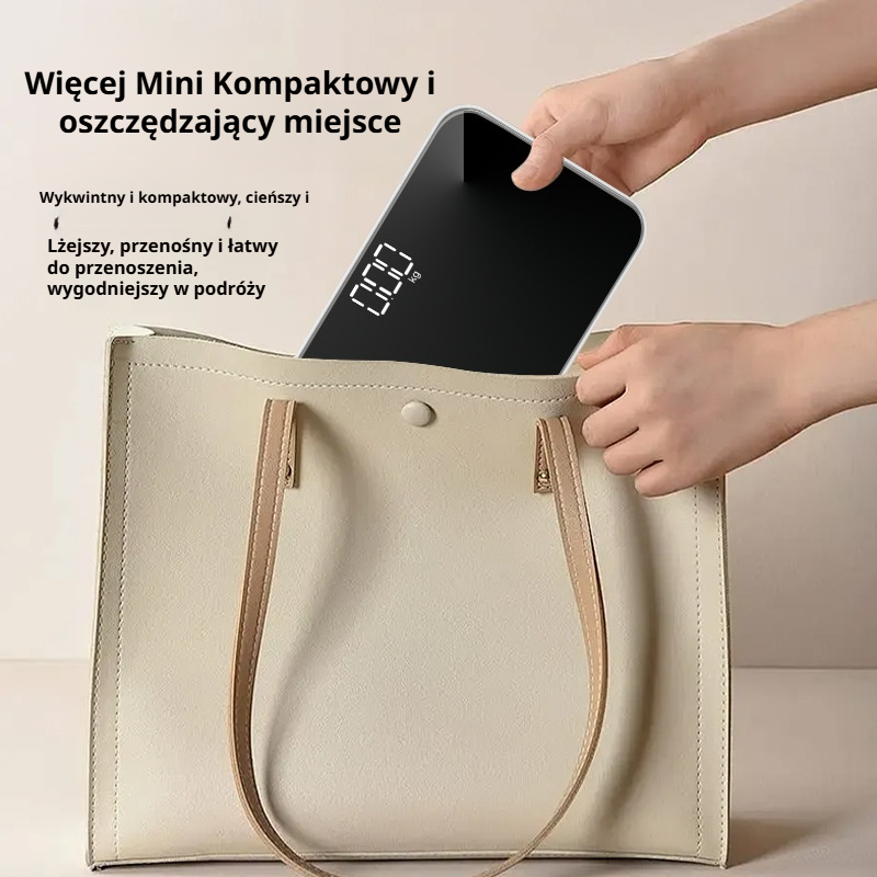 Mini elektroniczna waga domowa do pomiaru masy ciała i tłuszczu