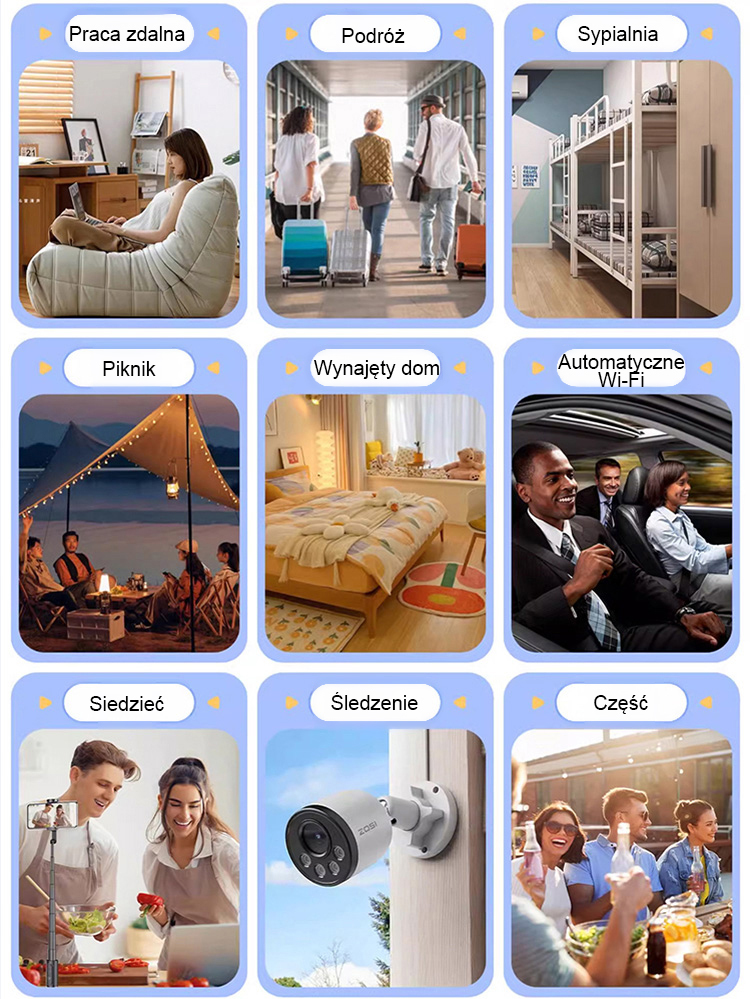 【Dożywotnie aktualizacje wliczone w cenę 】Przenośne Wi-Fi-Ciesz się zawsze i wszędzie-Dostępna w całej