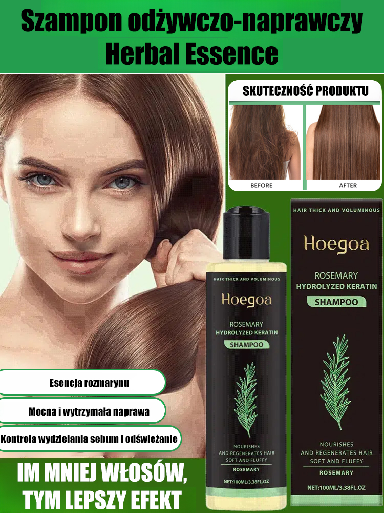 【Polecane przez dermatologów 🌿】Koncentrat stymulujący odrost 10x | Przeciw wypadaniu i zagęszczający | Bez silikonów | Formuła wegańska 🧴