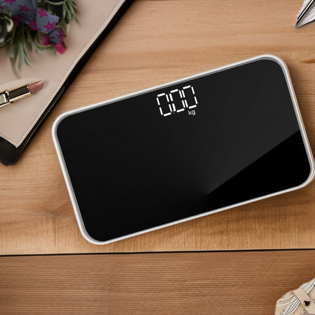Mini elektroniczna waga domowa do pomiaru masy ciała i tłuszczu