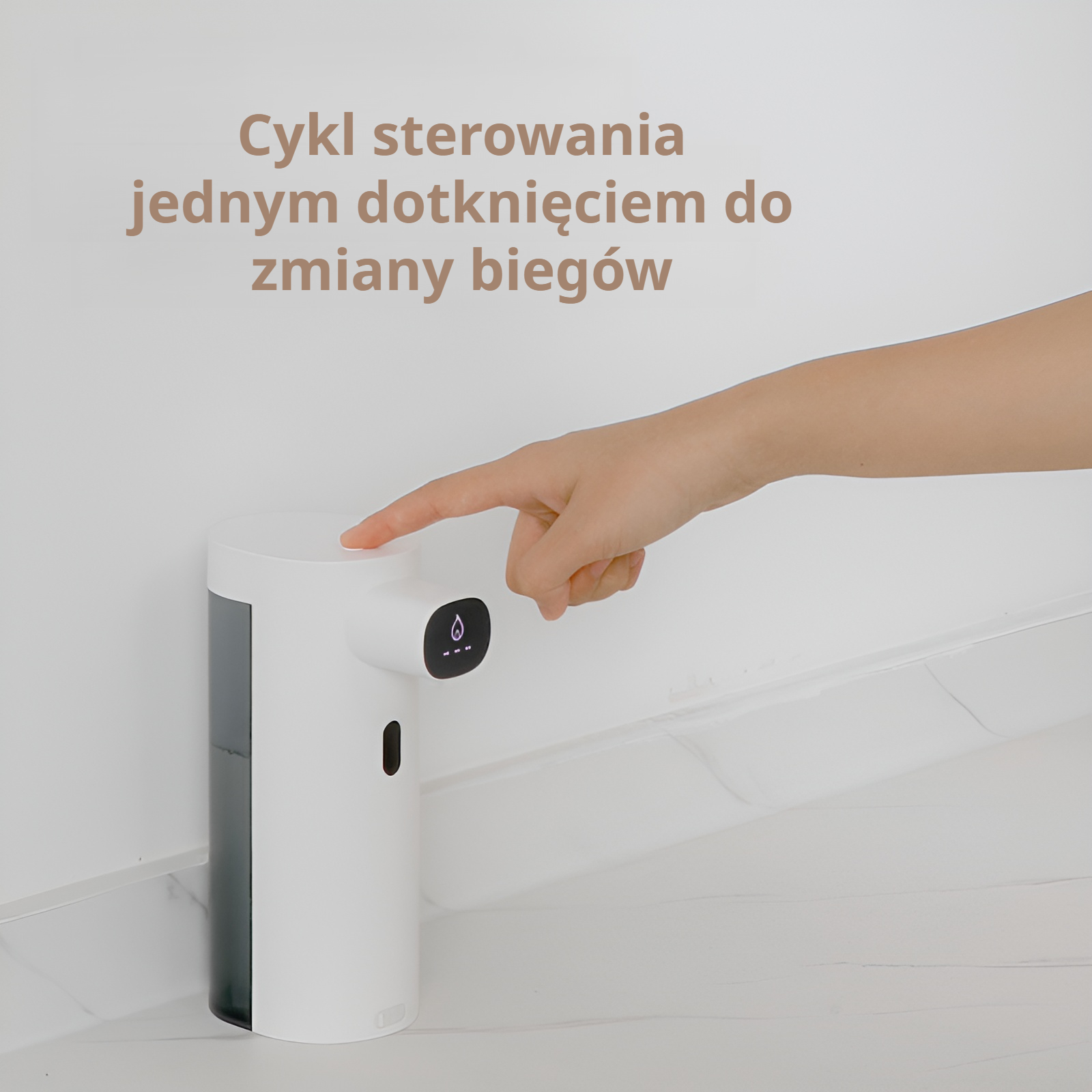  Automatyczny dozownik mydła w piance z czujnikiem ruchu