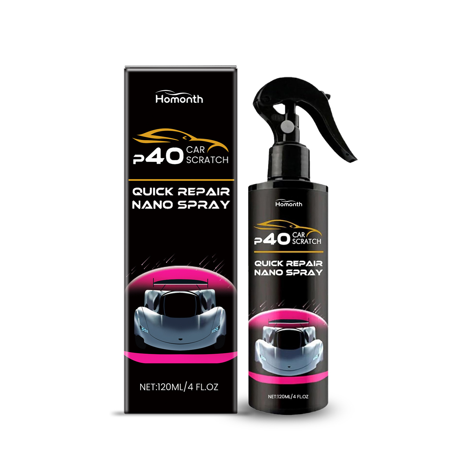 🚗Niemiecki Nano Spray Ceramiczny 3w1 | Maskuje Rysy | Lustrzany Blask ✨