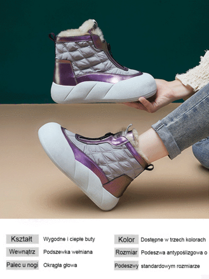 💥99,99% antybakteryjny i dezodorujący🎉 Skutecznie koryguje problemy stóp, takie jak paluch koślawy i stopy płaskie.✅ Wykonany z wysokiej jakości skóry bydlęcej, miękki i wytrzymały. Podszewka z australijskiej wełny zapewnia doskonałe ciepło.