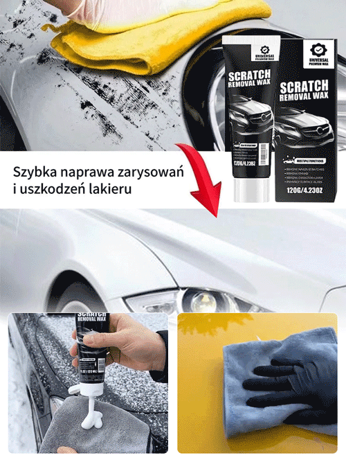 [Technologia Nano-Fusion] ✨ Zestaw do naprawy rys na samochodzie — Całkowicie usuń rysy! Bezpieczny, nietoksyczny i bezzapachowy środek naprawczy!