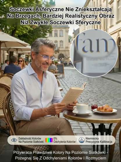 Niemieckie Okulary Samoregulujące z Płynnym Autofokusem👓Szwajcarski TR90 i Powłoka Anty-Para✨Ochrona Niebieskiego Światła🇩🇪 Likwidacja Magazynu Granicznego