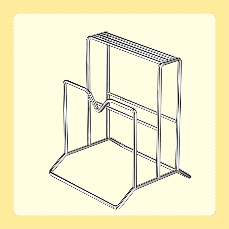 Household Draining Rack for Knives and Cutting Boards