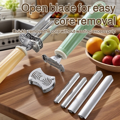 Household fruit corer adjustable stainless steel pear corer water corer kitchen corer tool