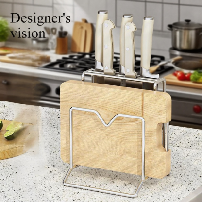 Household Draining Rack for Knives and Cutting Boards