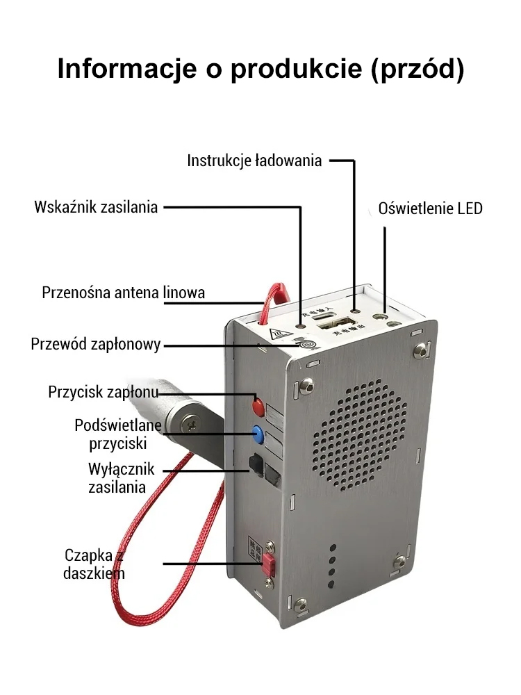 🔥【Oficjalny oryginalny produkt】Radio awaryjne z korbką do rozruchu, zapłonem i funkcjami oświetlenia 🔋Niezależne źródło zasilania ☀️Nigdy się nie wyczerpie 💧Wojskowe radio wodoodporne IPX8
