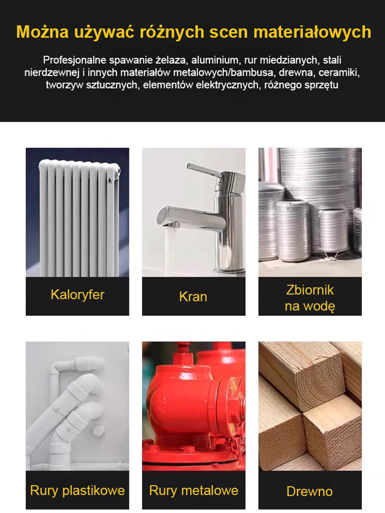 【🛠️Pożegnanie z palnikiem do spawania】 Ulepszona i wzmocniona wersja uniwersalnej elektrody spawalnicz🔥 Wystarczy zapalniczka! Ta uniwersalna elektroda naprawi rury, miedź i plastik w 3 minuty   