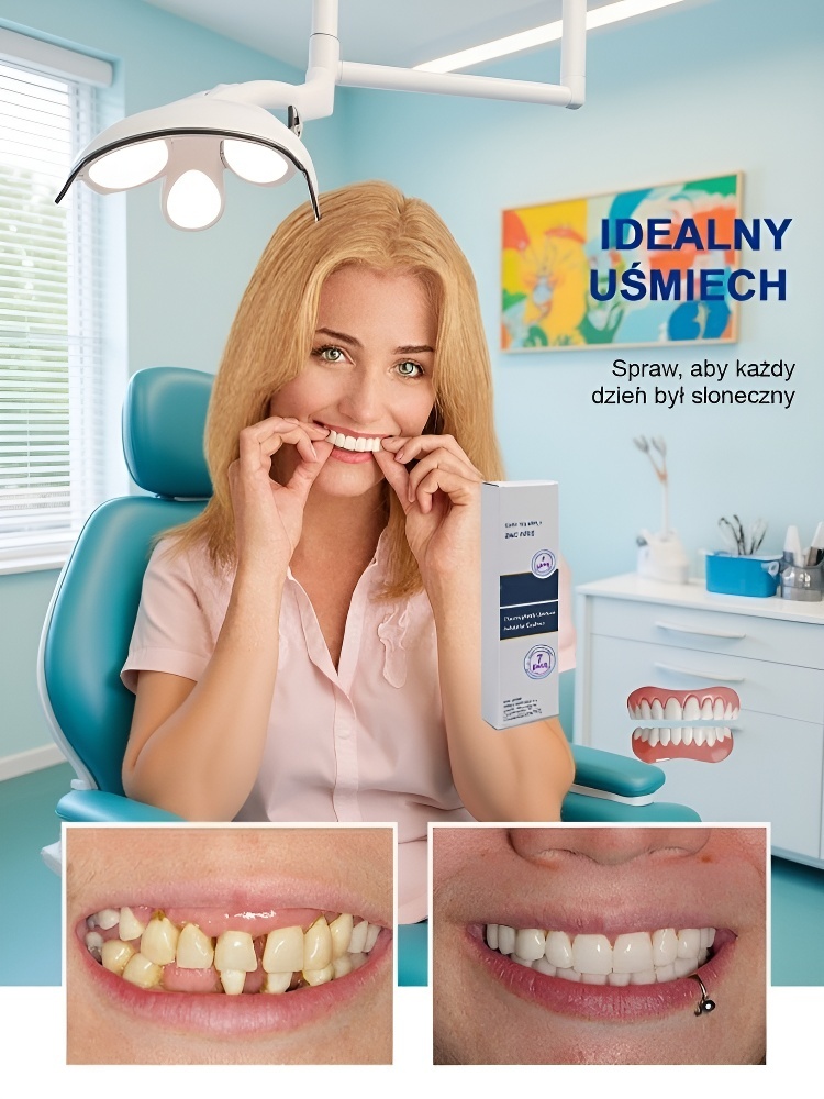  Zestaw estetycznych nakładek na zęby😁 Jedz wszystko bez obaw! Nasz zestaw nakładek pasuje idealnie, jest stabilny i daje naturalny uśmiech ✨