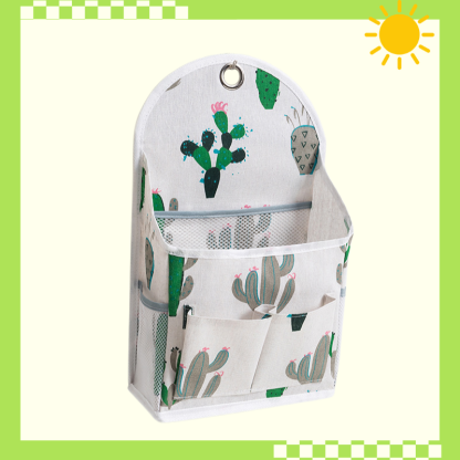 Wisząca torba do przechowywania tkanin na ścianę