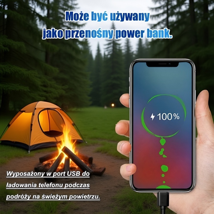 Ręczne radio z funkcją ładowania awaryjnego📻💪 Nigdy więcej braku prądu! Odbieraj alerty awaryjne i bądź zawsze bezpieczny! ☀️