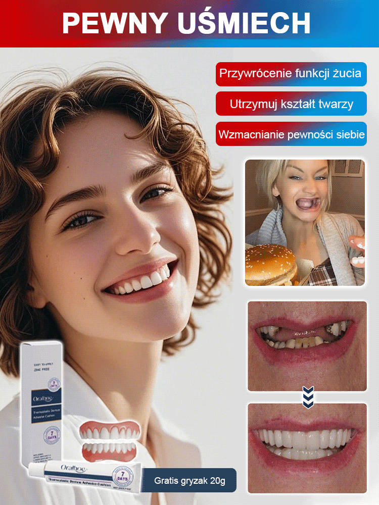  Zestaw estetycznych nakładek na zęby😁 Jedz wszystko bez obaw! Nasz zestaw nakładek pasuje idealnie, jest stabilny i daje naturalny uśmiech ✨