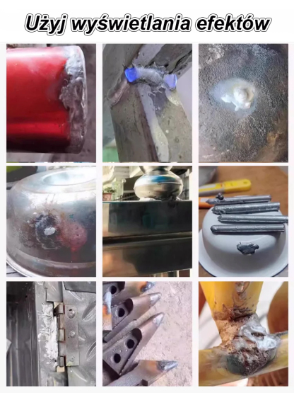 【🛠️Pożegnanie z palnikiem do spawania】 Ulepszona i wzmocniona wersja uniwersalnej elektrody spawalnicz🔥 Wystarczy zapalniczka! Ta uniwersalna elektroda naprawi rury, miedź i plastik w 3 minuty   