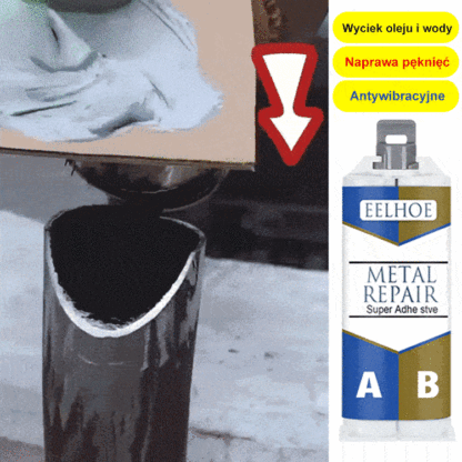 💥【Supermocny klej naprawczy】Klej odlewniczy, który naprawia pęknięcia w 1 minutę! Nasz klej wystarcza na 20 lat 💪