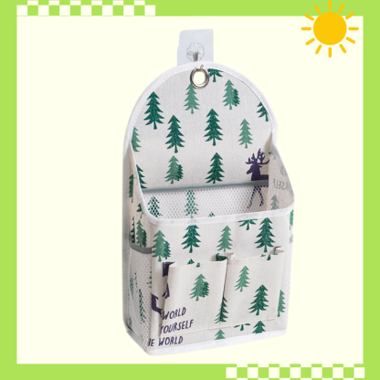 Wisząca torba do przechowywania tkanin na ścianę