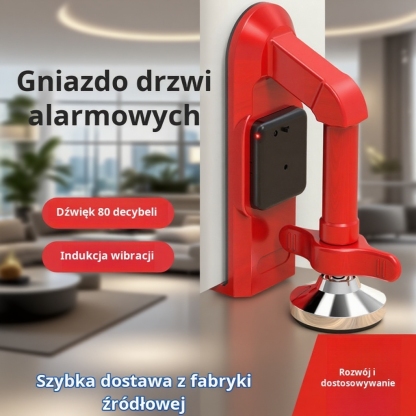 Blokada drzwi do domu