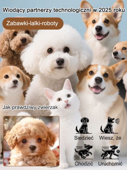 [Bliska interakcja] Inteligentna zabawka dla psa trzeciej generacji 🐶 Doskonałe wykonanie, odporność na zarysowania i ugryzienia 💎