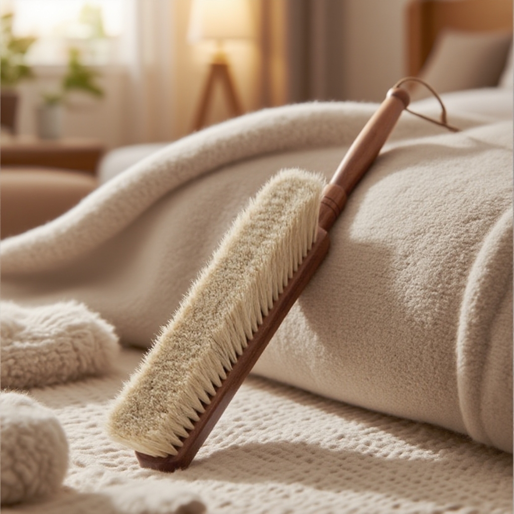 Szczotka do zamiatania łóżka