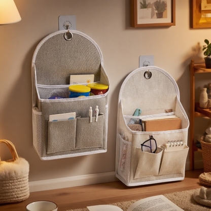 Wisząca torba do przechowywania tkanin na ścianę