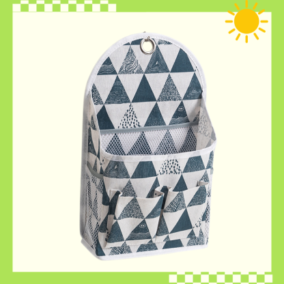 Wisząca torba do przechowywania tkanin na ścianę